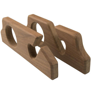 Whitecap Teak Two-Rod Storage Rack - Pair - TRAPSKI