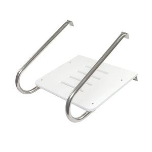 Whitecap White Poly Swim Platform f/Inboard/Outboard Motors - TRAPSKI