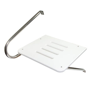 Whitecap White Poly Swim Platform f/Outboad Motors - TRAPSKI