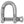 Wichard HR D Shackle - Diameter 15/64