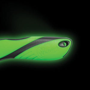 Wichard Offshore Knife - Serrated Blade - Shackler/Spike - Fluorescent - TRAPSKI