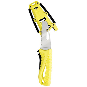 Wichard Offshore Rescue Knife Fixed Blade - Fluorescent - TRAPSKI