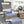 Wicker Adirondack Chair with Ottoman with Removable Cushions - Brown