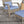 Wicker Adirondack Chair with Ottoman with Removable Cushions - Brown