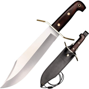 Cold Steel 81B 10.75-Inch Wild West Bowie Knife with Black Leather Sheath - TRAPSKI