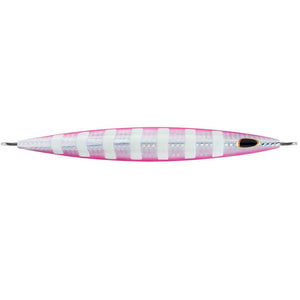 Williamson Kensaki 280 Jig - 7.25" - 9-7/8oz - Silver Pink Zebra - TRAPSKI
