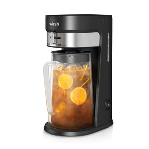 Wirsh Iced Coffee Maker, Iced Tea Maker with 85 Ounce Pitcher, Strength Control and Reusable Filter