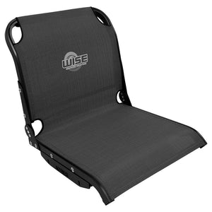Wise 3374 Aero X Cool-Ride Mesh Mid-Back Boat Seat - Carbon X [3374-1800] - TRAPSKI