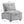 4 in 1 Multi-Function Single Sofa Bed with Adjustable Backrest - Gray