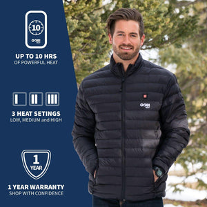 Wolf Mens Heated Jacket - TRAPSKI