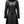 Women’s Black Hooded Leather Coat