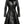 Women’s Black Real Long Leather Coat