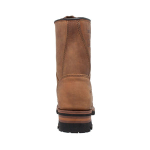 Women's 9" Brown Steel Toe Logger - 2426 - TRAPSKI