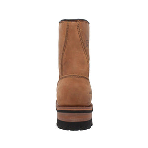 Women's Brown 9" Logger - 2427 - TRAPSKI
