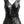 Women Vintage Black Leather Vest