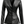 Women’s Black Leather Slim Fit Coat