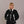 Sherpa Fleece Jacket Black / White - Women's