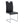 Bow Shaped Ergonomic Chairs with Non-Slip Base - Black or White