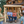 Wooden Porch Swing with Canopy
