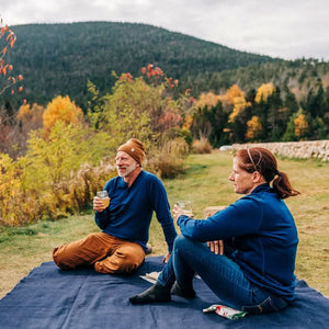 Wool Twin Sized Blanket - White Mountain Woolen