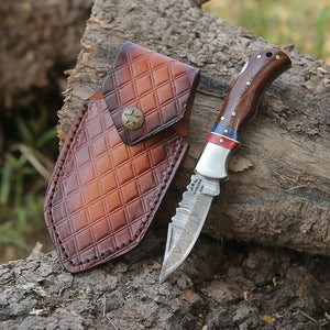 Rogue Pocket Knife with Rosewood Handle