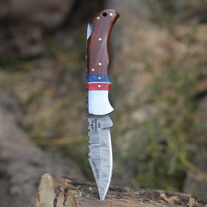 Rogue Pocket Knife with Rosewood Handle