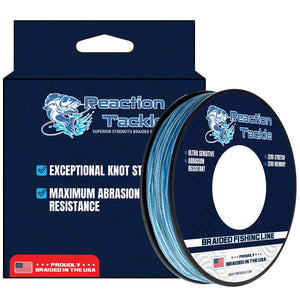 Reaction Tackle BRAIDED IN THE USA Fishing Line - X4