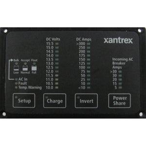 Xantrex Heart FDM-12-25 Remote Panel, Battery Status & Freedom Inverter/Charger Remote Control - TRAPSKI