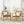 Outdoor Acacia Wood Slatted Club Chairs, Set of 2, Teak Finish