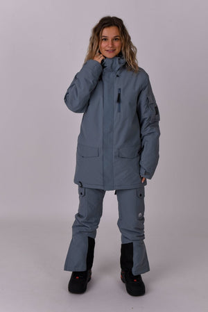 Yeh Girl Bib Pant - Grey