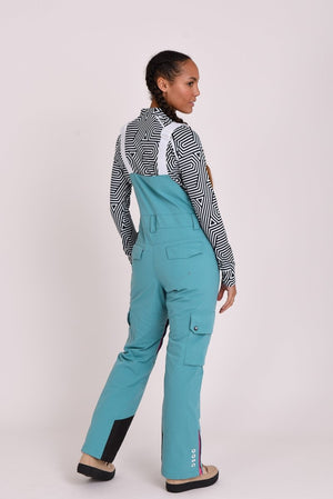 Yeh Girl Bib Pant - Teal - TRAPSKI