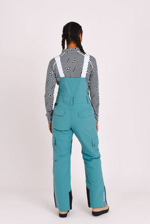 Yeh Girl Bib Pant - Teal - TRAPSKI