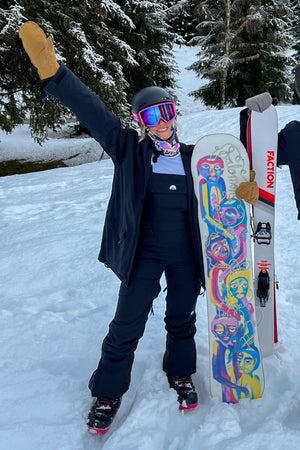 Yeh Girl Ski & Snowboard Jacket - Black