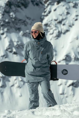 Yeh Girl Ski & Snowboard Jacket - Grey