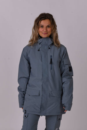 Yeh Girl Ski & Snowboard Jacket - Grey