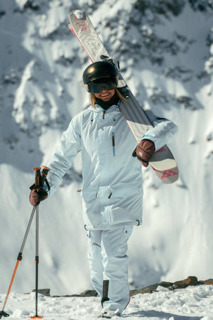 Yeh Girl Ski & Snowboard Jacket - Ice Blue