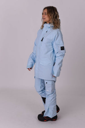 Yeh Girl Ski & Snowboard Jacket - Ice Blue