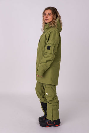 Yeh Girl Ski & Snowboard Jacket - Khaki
