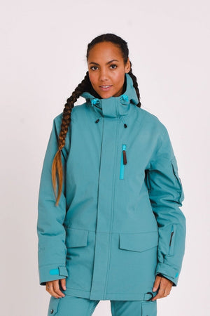 Yeh Girl Ski & Snowboard Jacket - Teal