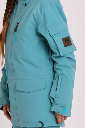Yeh Girl Ski & Snowboard Jacket - Teal