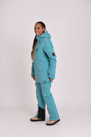 Yeh Girl Ski & Snowboard Jacket - Teal
