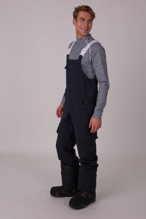Yeh Man Bib Pant - Black