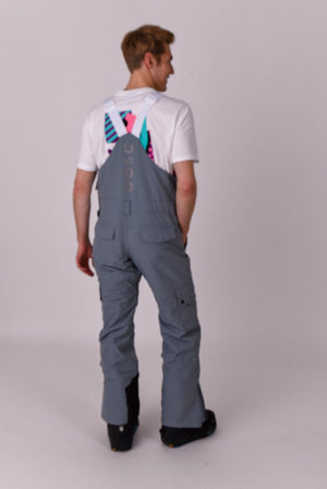Yeh Man Bib Pant - Grey - TRAPSKI