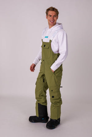 Yeh Man Bib Pant - Khaki