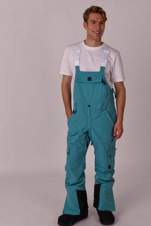 Yeh Man Bib Pant - Teal - TRAPSKI