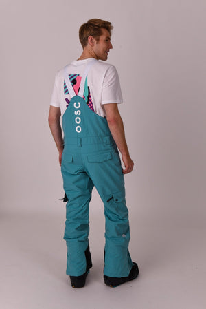 Yeh Man Bib Pant - Teal - TRAPSKI