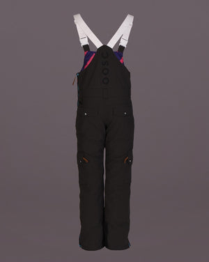 Yeh Man Men's Ski & Snowboard Bib Pant - Dark Charcoal - TRAPSKI