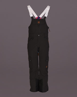 Yeh Man Men's Ski & Snowboard Bib Pant - Dark Charcoal - TRAPSKI