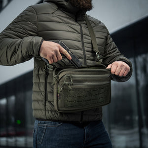 M-Tac Admin Bag Medium Elite with Loop Hex