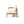 Brooklyn 3-Pieces Patio Conversation Set, Teak+Beige